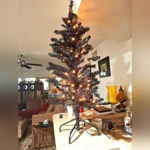 4 Foot Black Christmas Tree